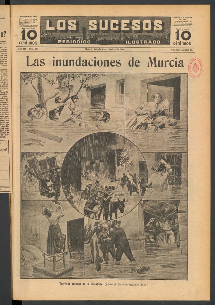 Miniatura de Los Sucesos : periódico ilustrado del 6 de octubre de 1906