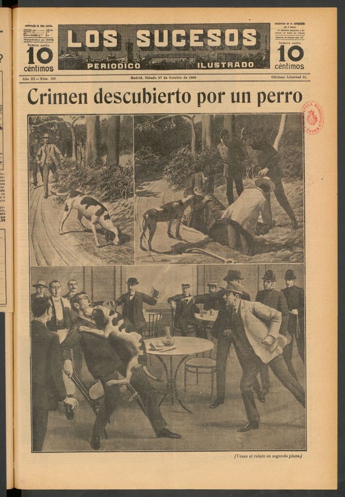 Miniatura de Los Sucesos : periódico ilustrado del 27 de octubre de 1906