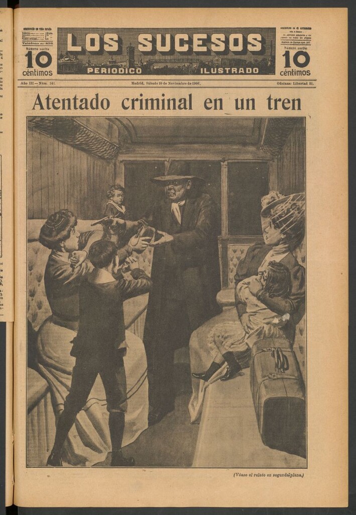 Miniatura de Los Sucesos : periódico ilustrado del 10 de noviembre de 1906