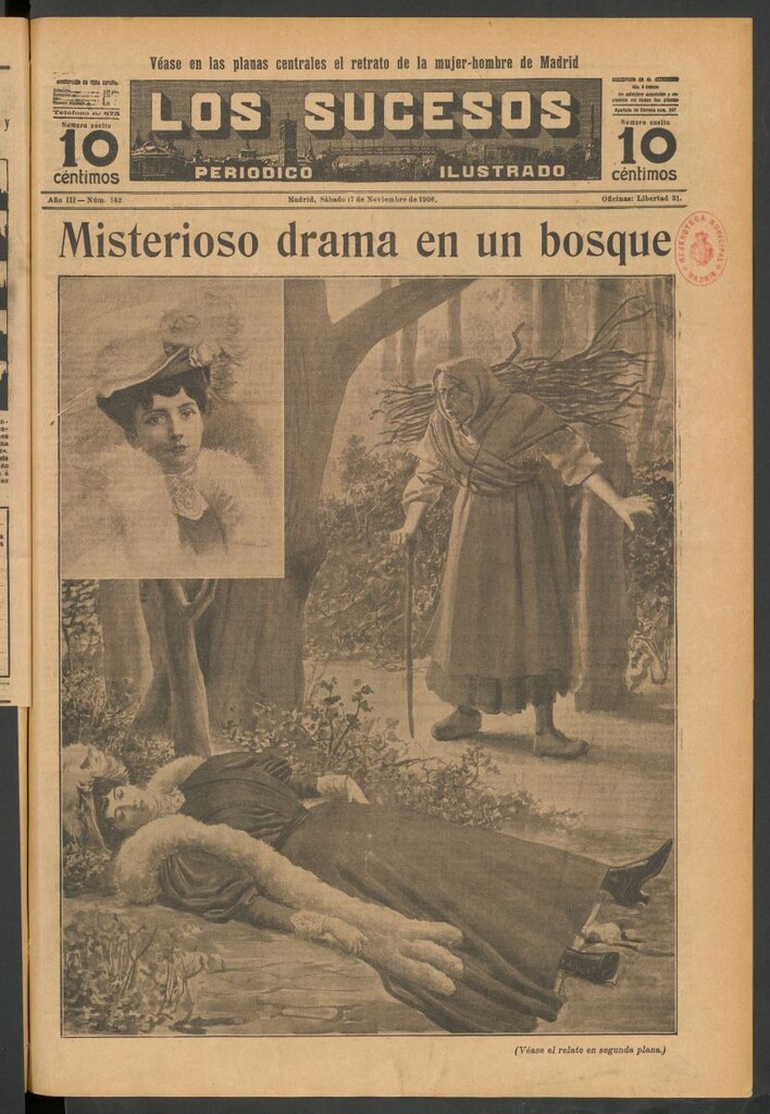 Miniatura de Los Sucesos : periódico ilustrado del 17 de noviembre de 1906
