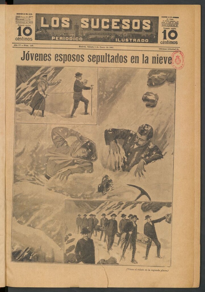 Miniatura de Los Sucesos : periódico ilustrado del 5 de enero de 1907