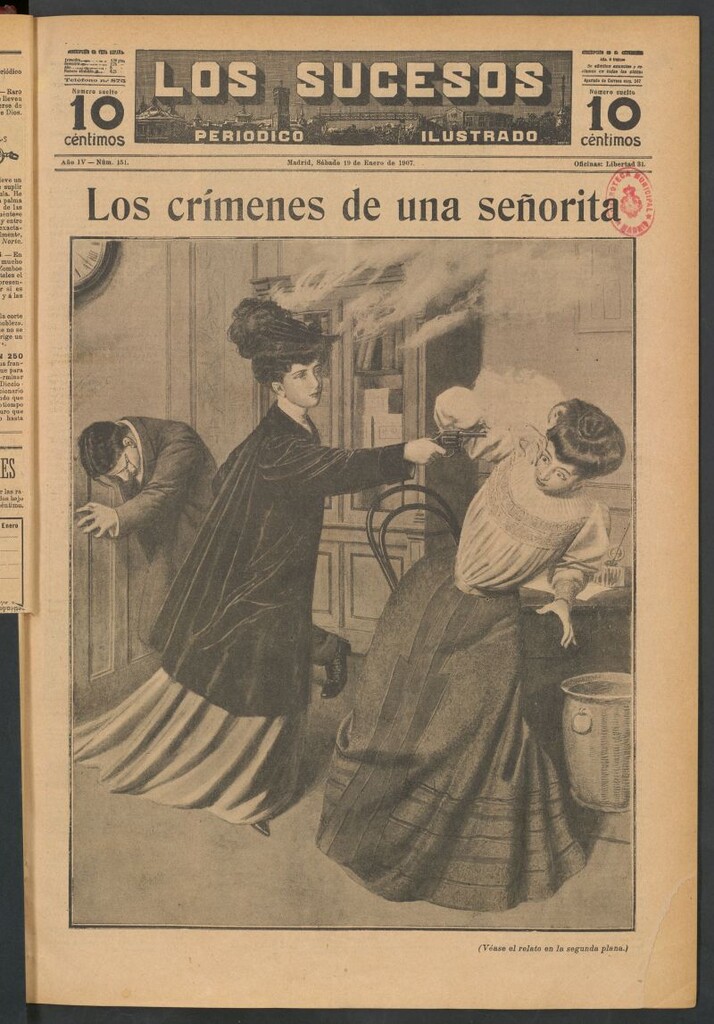 Miniatura de Los Sucesos : periódico ilustrado del 19 de enero de 1907