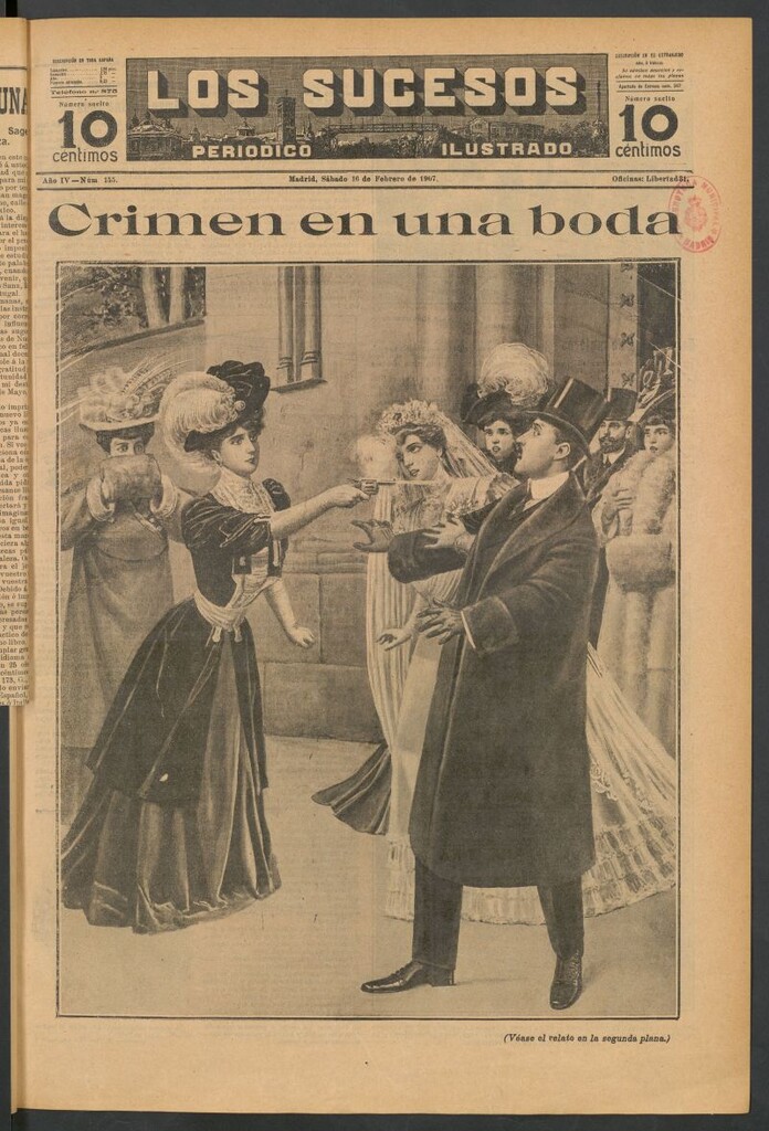 Miniatura de Los Sucesos : periódico ilustrado del 16 de febrero de 1907