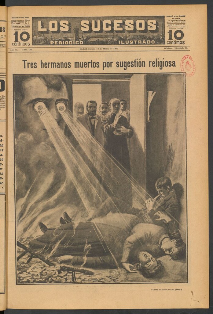 Miniatura de Los Sucesos : periódico ilustrado del 16 de marzo de 1907