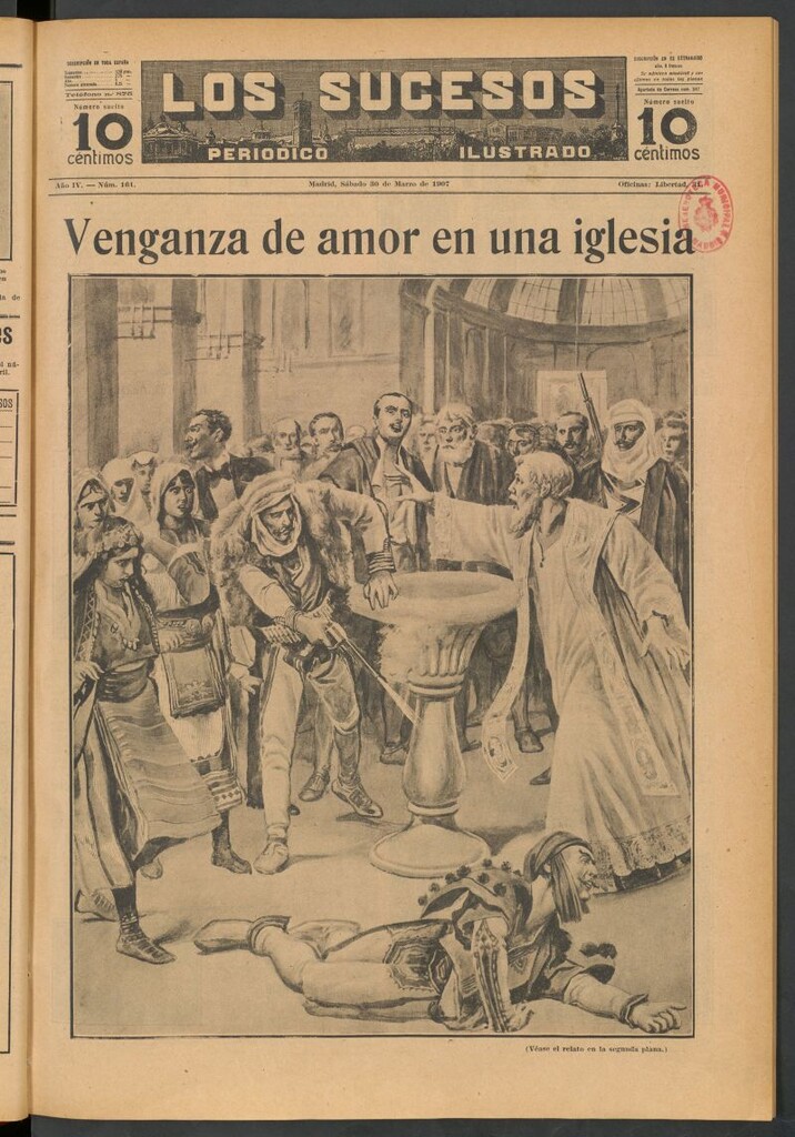 Miniatura de Los Sucesos : periódico ilustrado del 30 de marzo de 1907