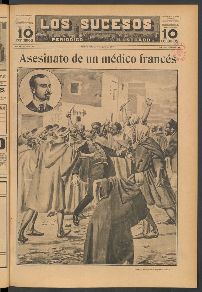 Miniatura de Los Sucesos : periódico ilustrado del 6 de abril de 1907