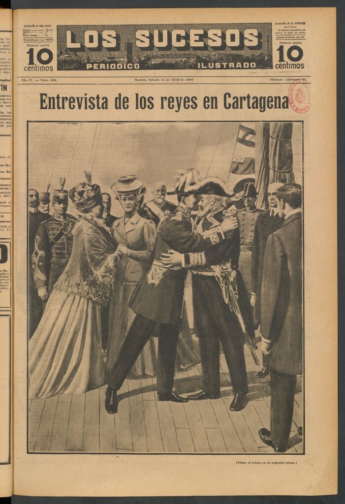 Miniatura de Los Sucesos : periódico ilustrado del 13 de abril de 1907