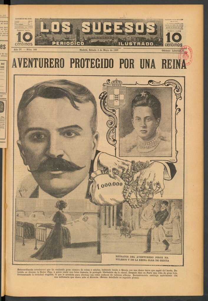 Miniatura de Los Sucesos : periódico ilustrado del 4 de mayo de 1907
