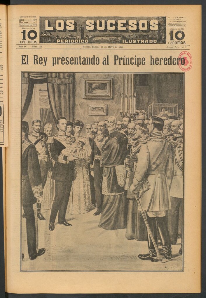 Miniatura de Los Sucesos : periódico ilustrado del 11 de mayo de 1907