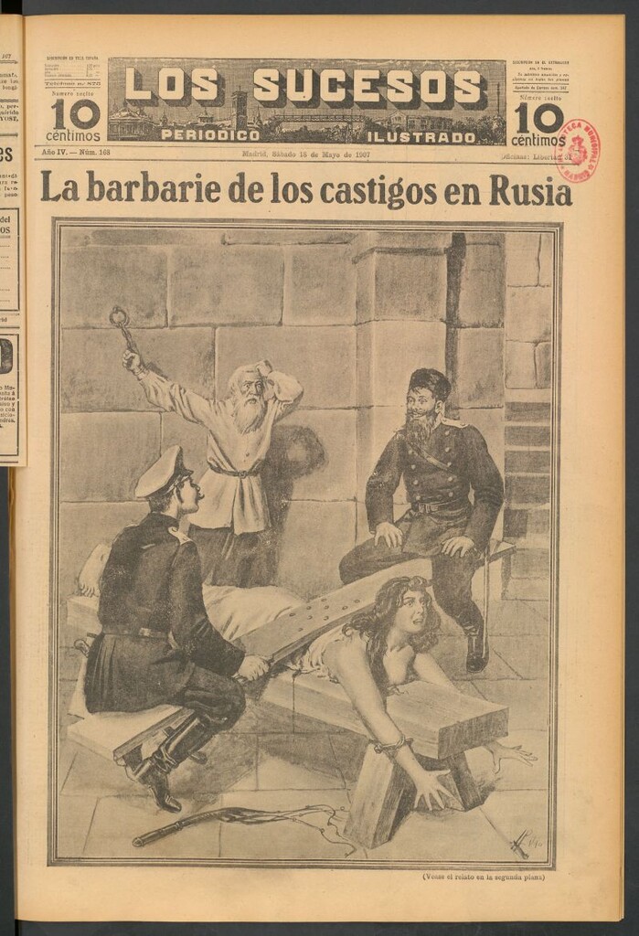 Miniatura de Los Sucesos : periódico ilustrado del 18 de mayo de 1907