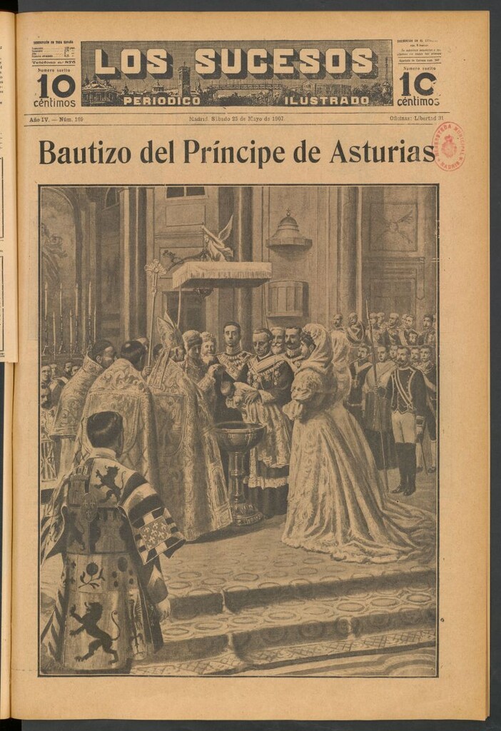 Miniatura de Los Sucesos : periódico ilustrado del 25 de mayo de 1907