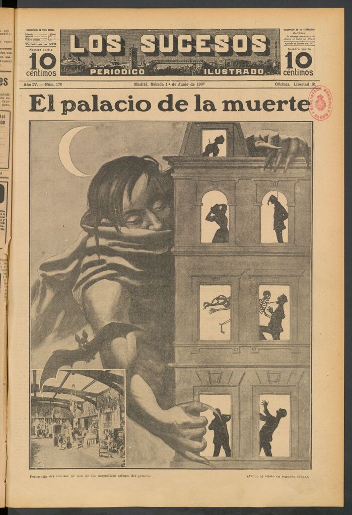 Miniatura de Los Sucesos : periódico ilustrado del 1 de junio de 1907