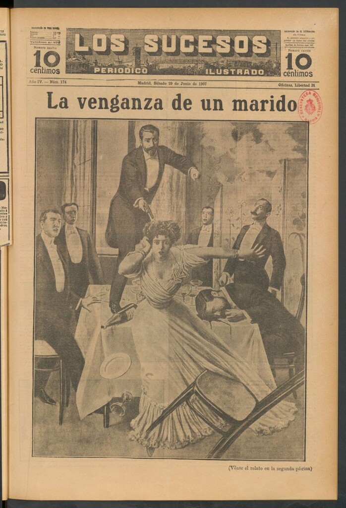 Miniatura de Los Sucesos : periódico ilustrado del 29 de junio de 1907