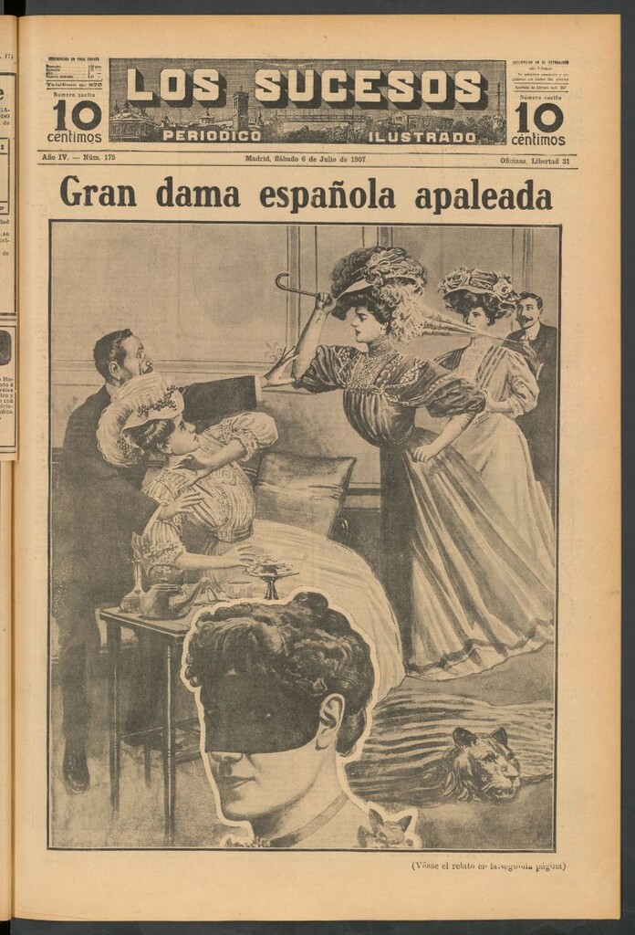 Miniatura de Los Sucesos : periódico ilustrado del 6 de julio de 1907