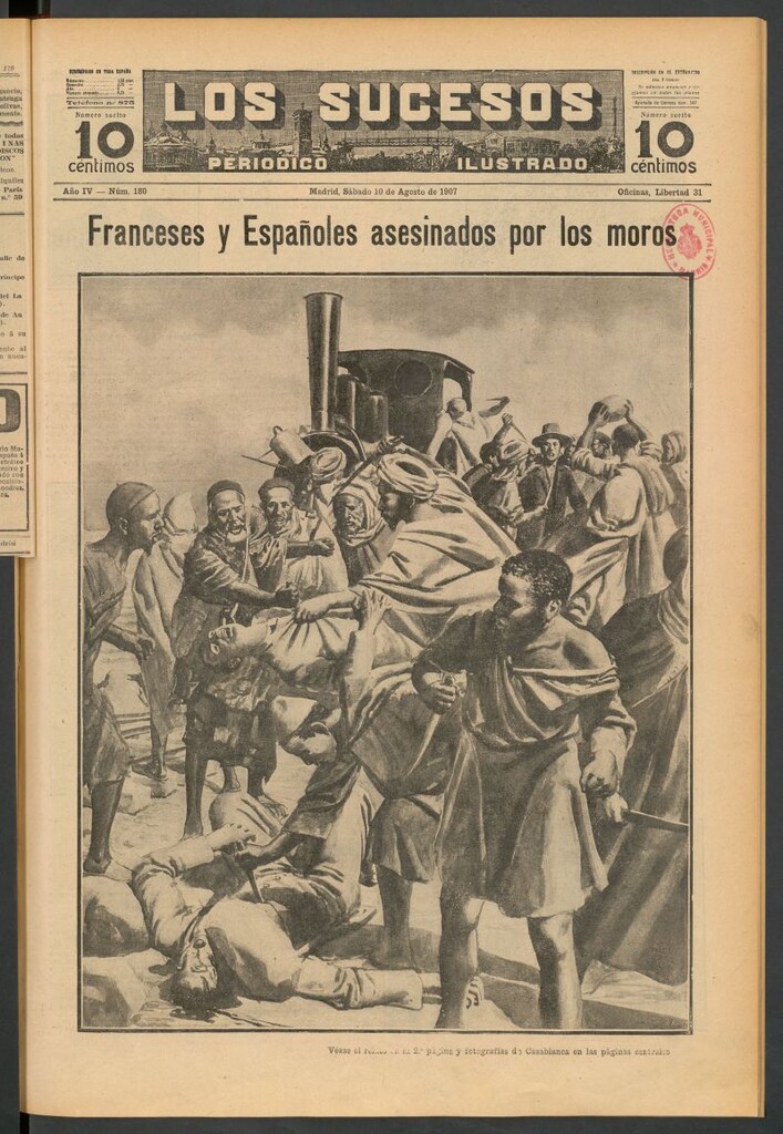 Miniatura de Los Sucesos : periódico ilustrado del 10 de agosto de 1907