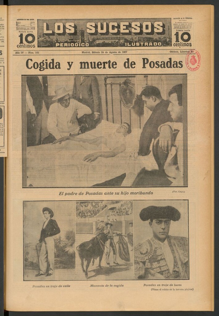 Miniatura de Los Sucesos : periódico ilustrado del 24 de agosto de 1907