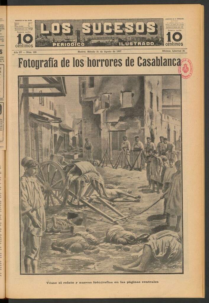 Miniatura de Los Sucesos : periódico ilustrado del 31 de agosto de 1907