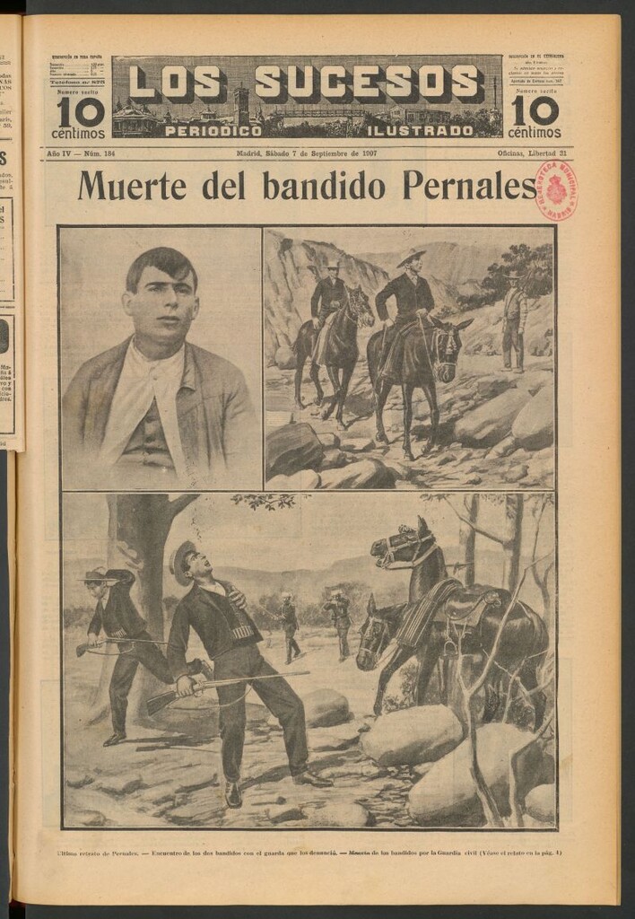 Miniatura de Los Sucesos : periódico ilustrado del 7 de septiembre de 1907
