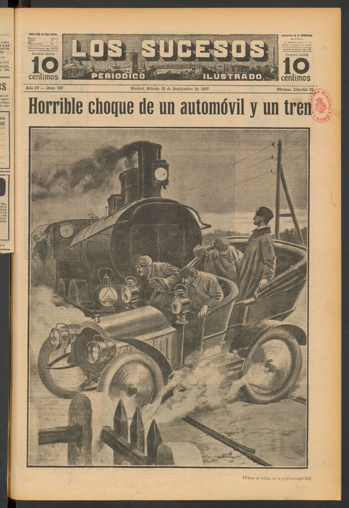 Miniatura de Los Sucesos : periódico ilustrado del 28 de septiembre de 1907
