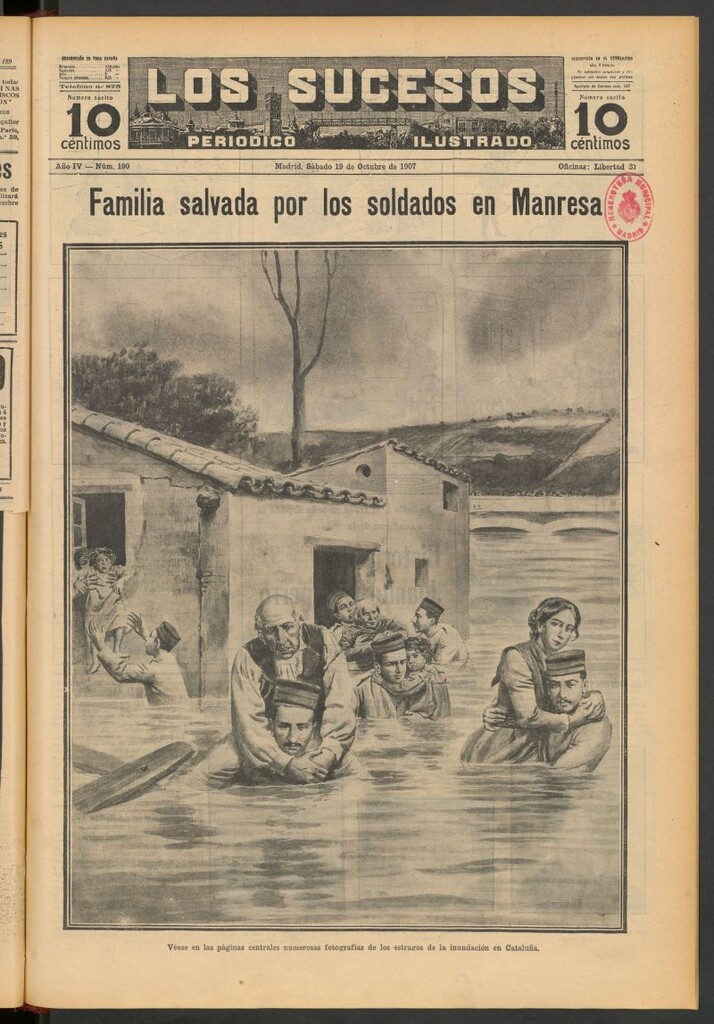 Miniatura de Los Sucesos : periódico ilustrado del 19 de octubre de 1907