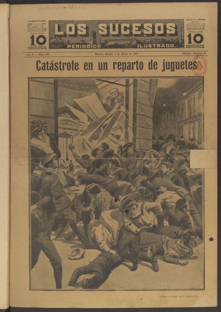 Miniatura de Los Sucesos : periódico ilustrado del 4 de enero de 1908