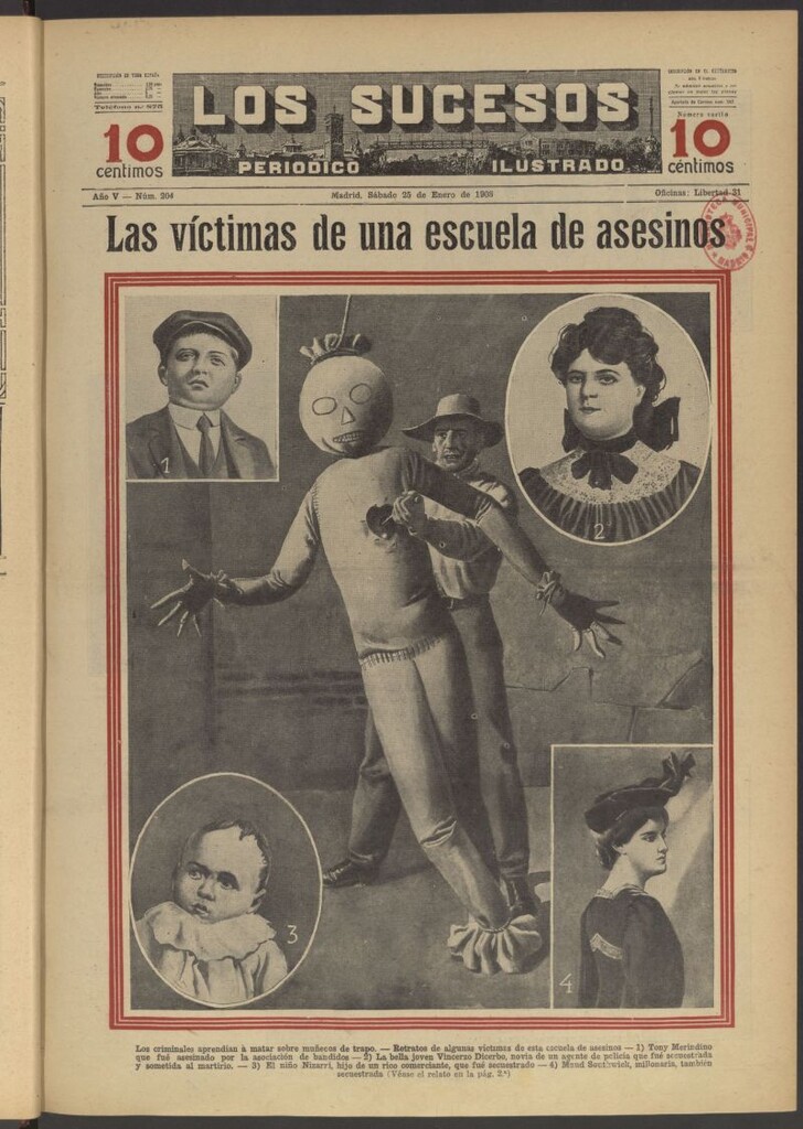 Miniatura de Los Sucesos : periódico ilustrado del 25 de enero de 1908