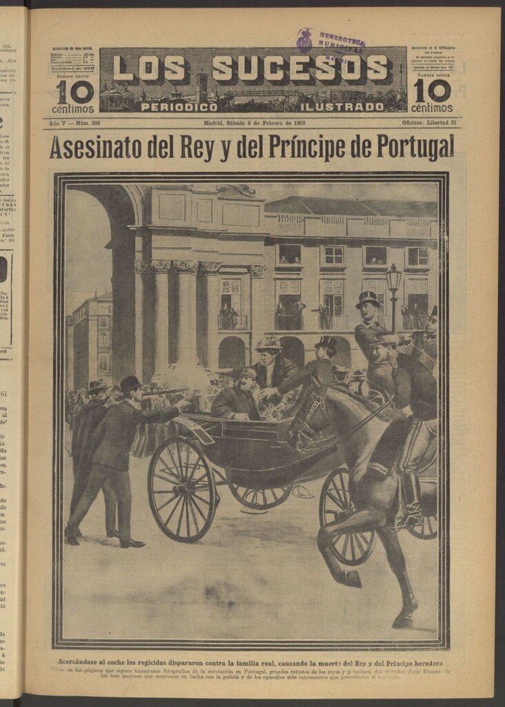 Miniatura de Los Sucesos : periódico ilustrado del 8 de febrero de 1908