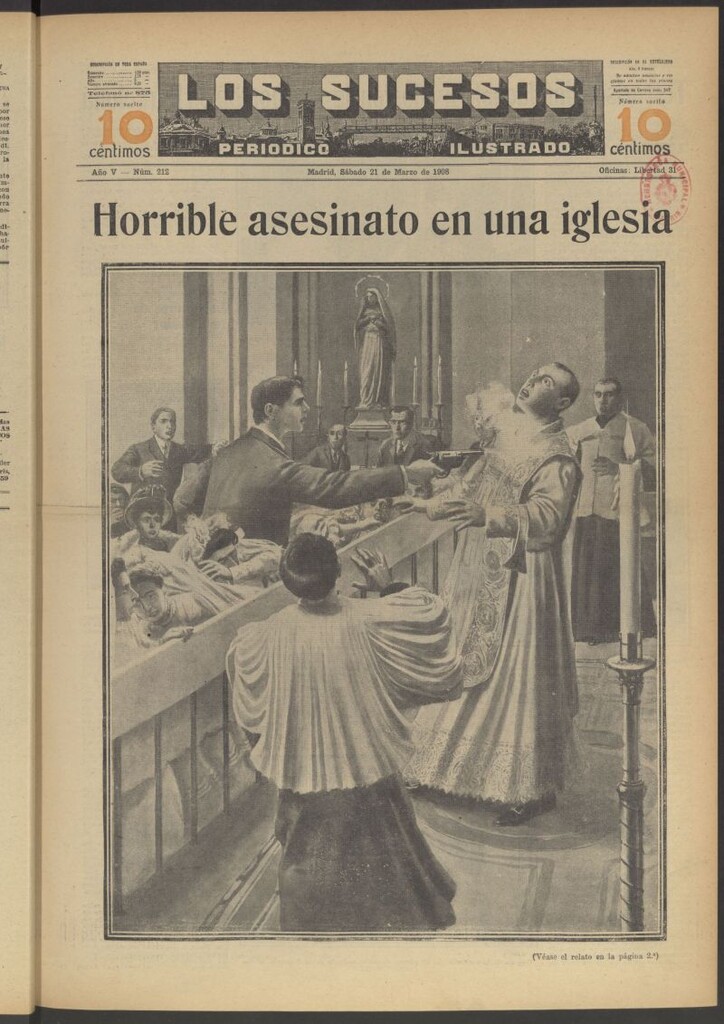 Miniatura de Los Sucesos : periódico ilustrado del 21 de marzo de 1908