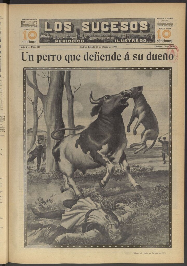 Miniatura de Los Sucesos : periódico ilustrado del 28 de marzo de 1908