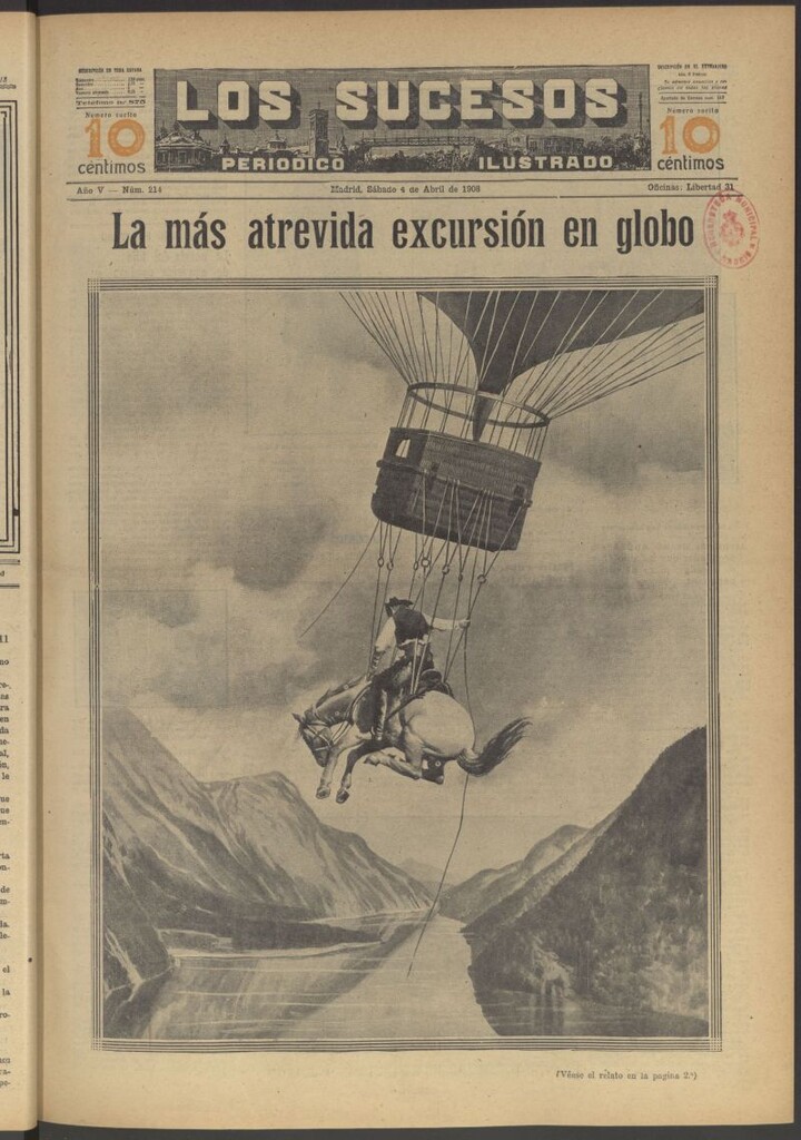 Miniatura de Los Sucesos : periódico ilustrado del 4 de abril de 1908