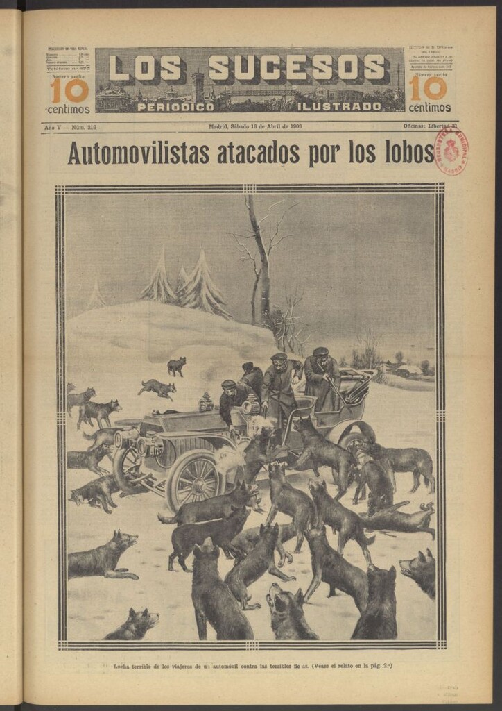 Miniatura de Los Sucesos : periódico ilustrado del 18 de abril de 1908