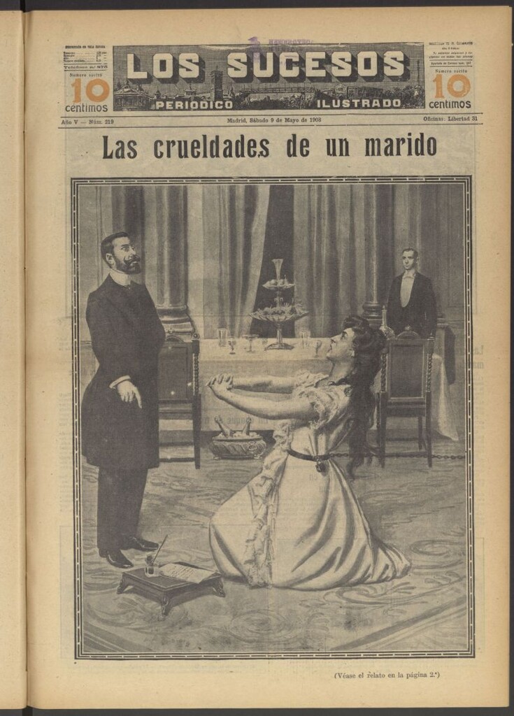 Miniatura de Los Sucesos : periódico ilustrado del 9 de mayo de 1908