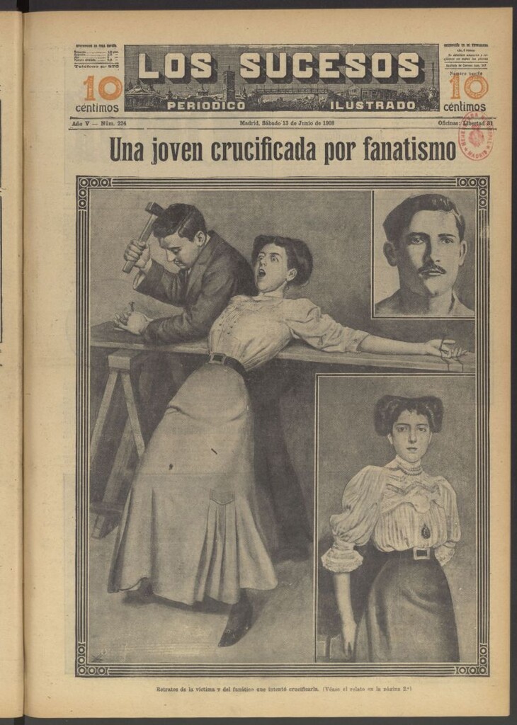 Miniatura de Los Sucesos : periódico ilustrado del 13 de junio de 1908