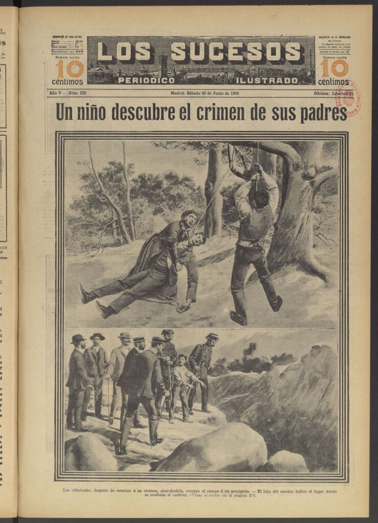 Miniatura de Los Sucesos : periódico ilustrado del 20 de junio de 1908