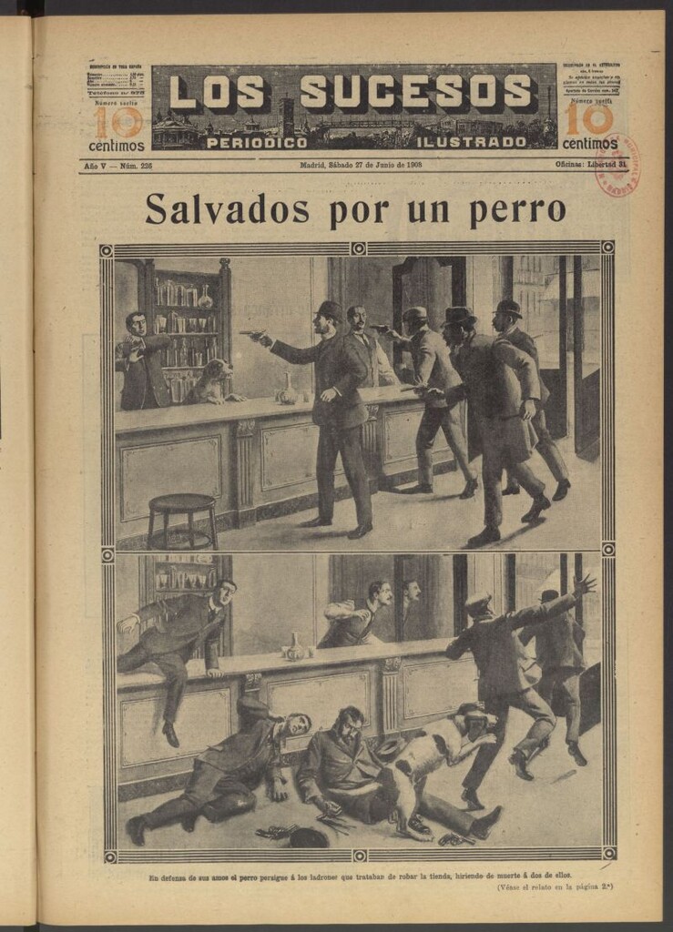 Miniatura de Los Sucesos : periódico ilustrado del 27 de junio de 1908