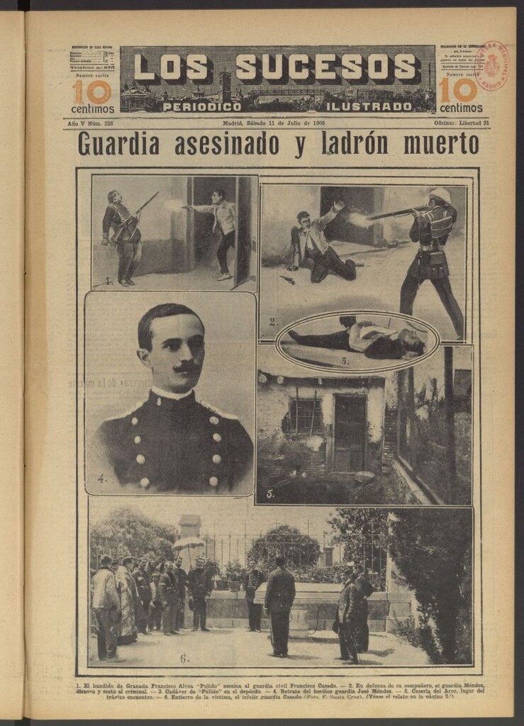 Miniatura de Los Sucesos : periódico ilustrado del 11 de julio de 1908