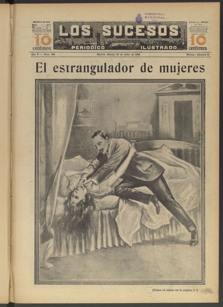 Miniatura de Los Sucesos : periódico ilustrado del 25 de julio de 1908