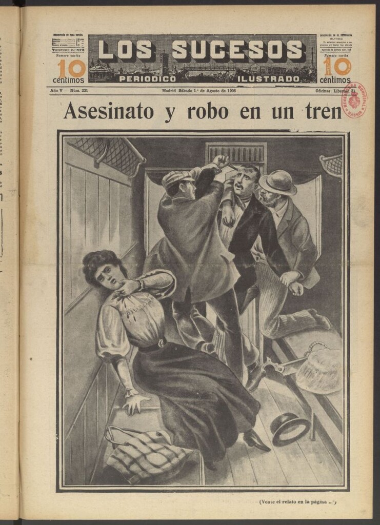 Miniatura de Los Sucesos : periódico ilustrado del 1 de agosto de 1908