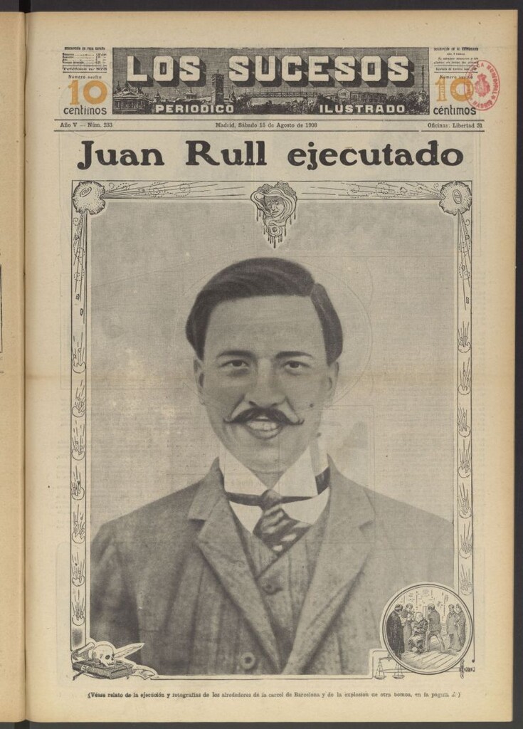Miniatura de Los Sucesos : periódico ilustrado del 15 de agosto de 1908