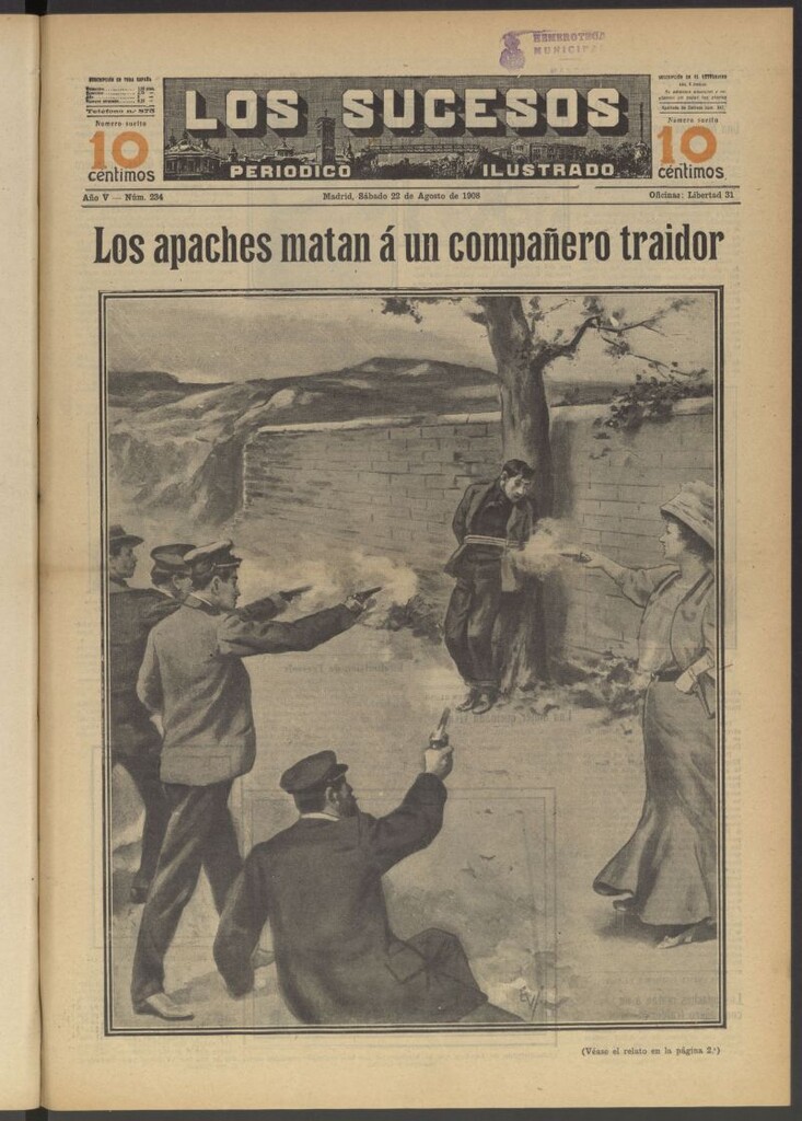 Miniatura de Los Sucesos : periódico ilustrado del 22 de agosto de 1908