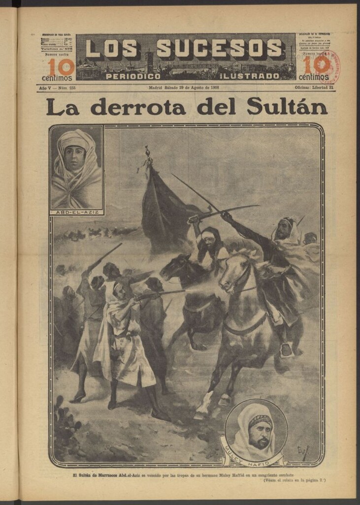 Miniatura de Los Sucesos : periódico ilustrado del 29 de agosto de 1908