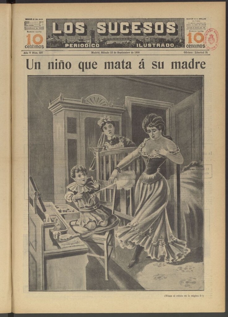 Miniatura de Los Sucesos : periódico ilustrado del 12 de septiembre de 1908