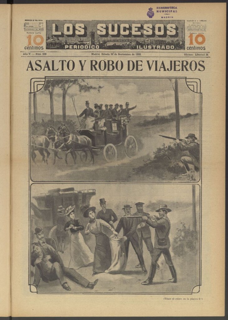 Miniatura de Los Sucesos : periódico ilustrado del 26 de septiembre de 1908
