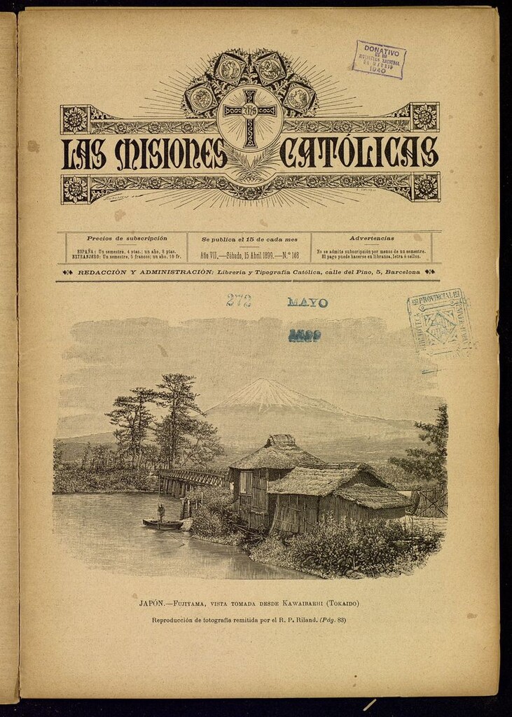 Miniatura de Las Misiones Católicas del 15 de abril de 1899