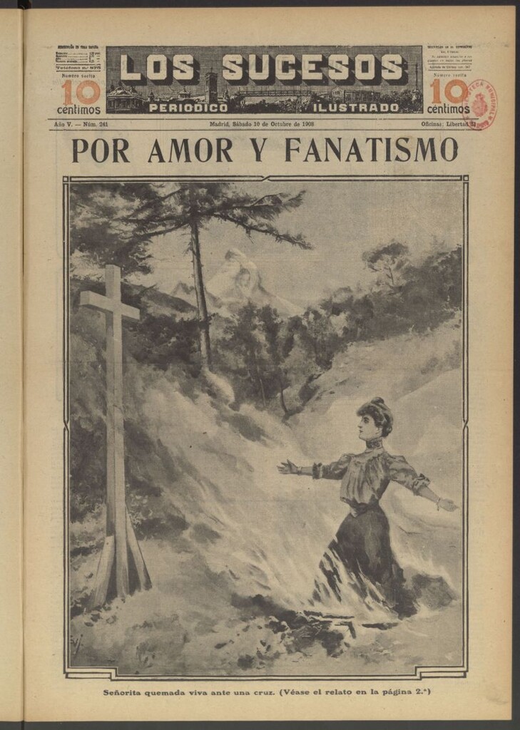 Miniatura de Los Sucesos : periódico ilustrado del 10 de octubre de 1908