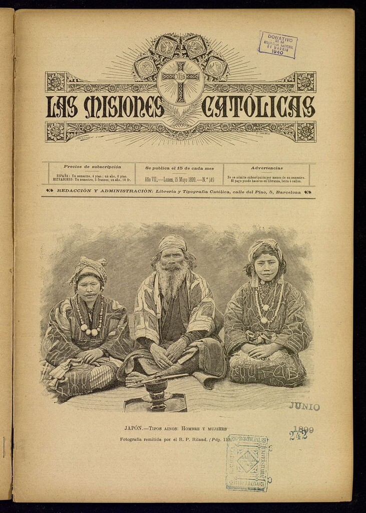 Miniatura de Las Misiones Católicas del 15 de mayo de 1899