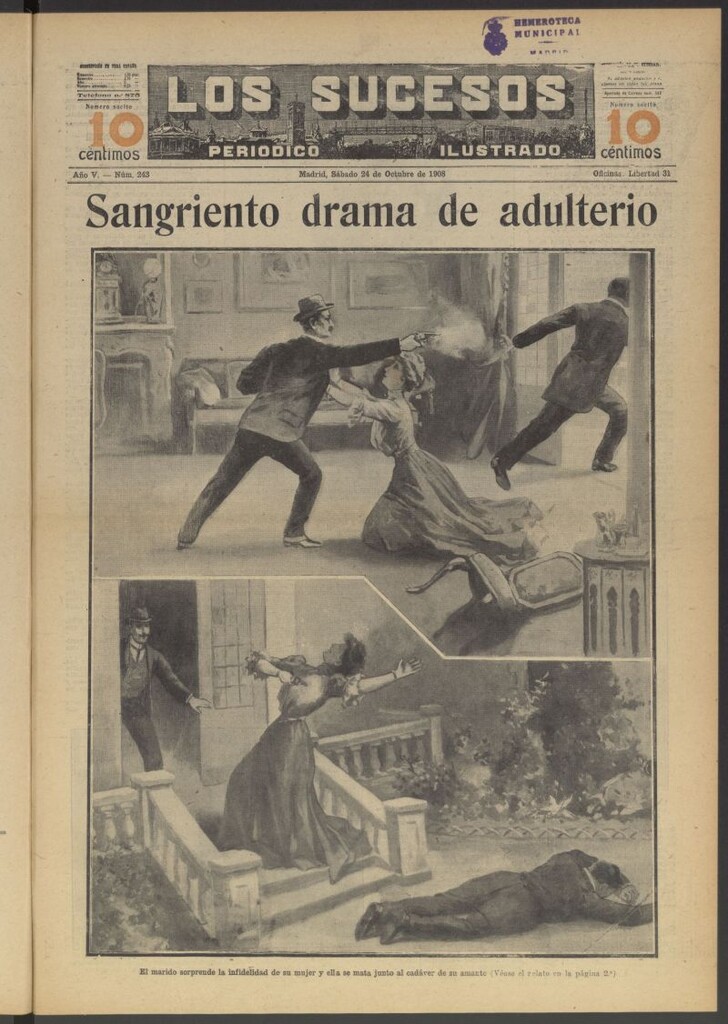 Miniatura de Los Sucesos : periódico ilustrado del 24 de octubre de 1908