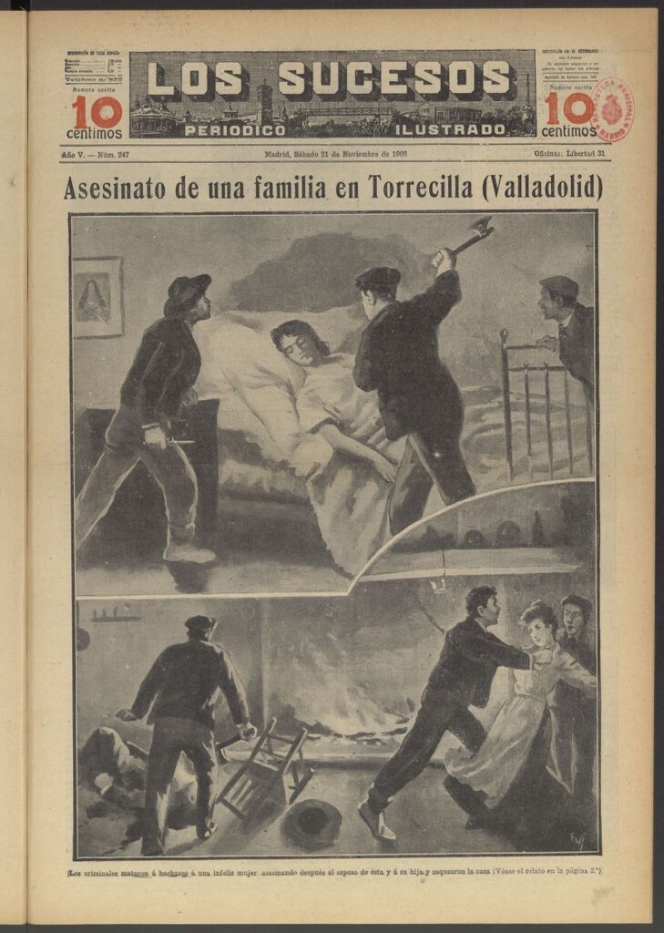 Miniatura de Los Sucesos : periódico ilustrado del 21 de noviembre de 1908