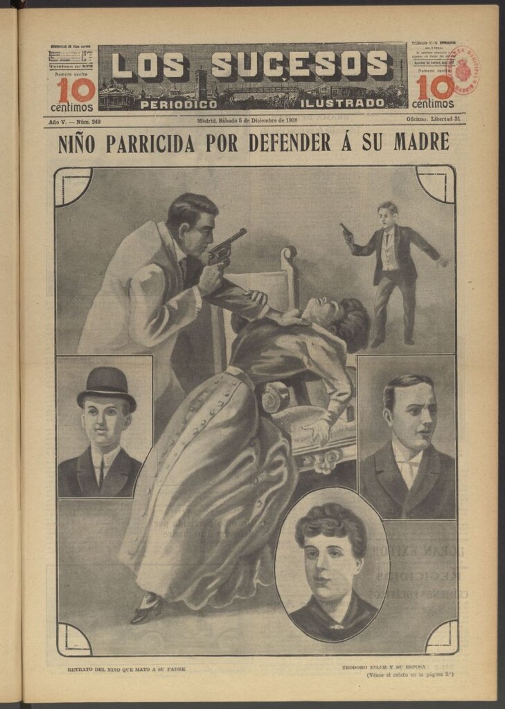 Miniatura de Los Sucesos : periódico ilustrado del 5 de diciembre de 1908