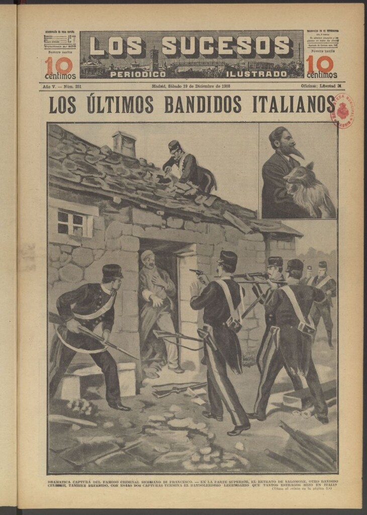 Miniatura de Los Sucesos : periódico ilustrado del 19 de diciembre de 1908
